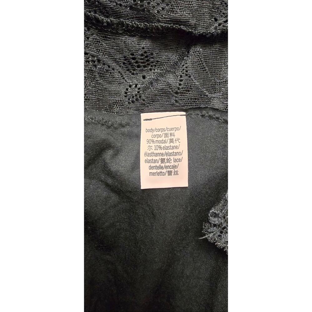 NWT Victoria's Secret SoSoft Sexy Elegant Modal Lace Trim Wrap Kimono Robe XS/S - Picture 6 of 9